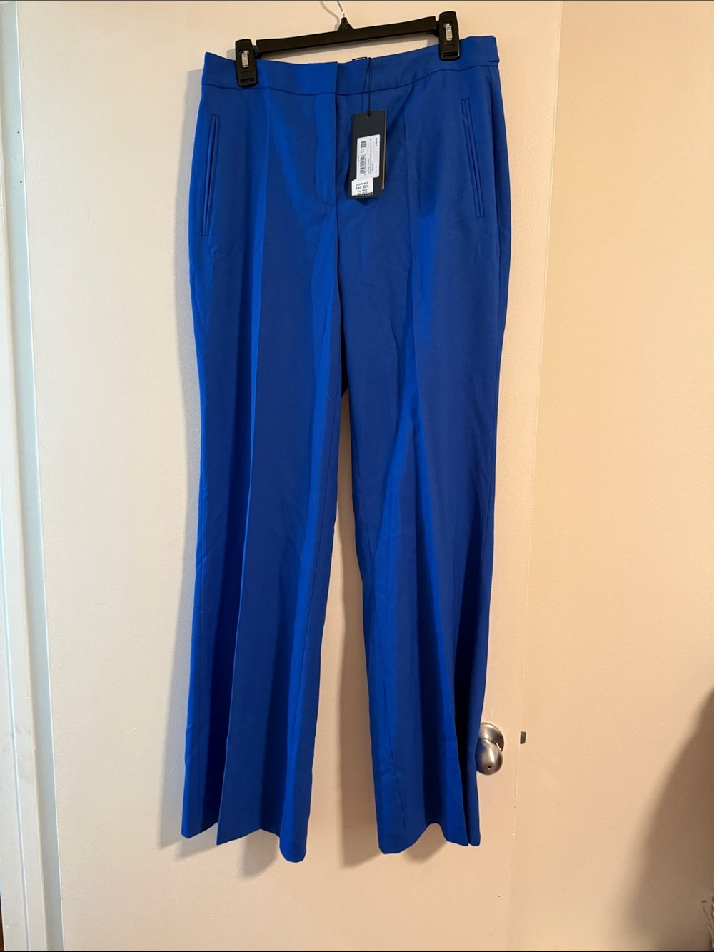 Boss Bright Blue Women's Trousers with Tag